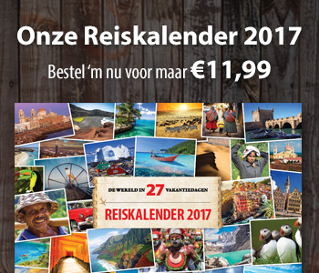 De Wereld in 27 Vakantiedagen Reiskalender 2016