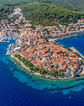 Eilanden Kroatië