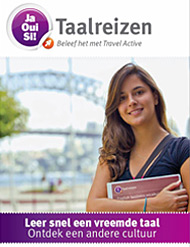 Taalreizen brochure