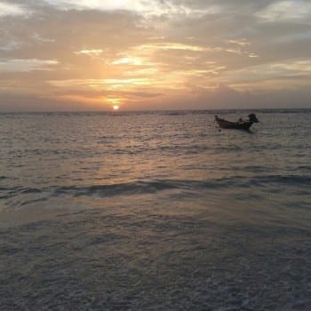 Zonsondergang op koh phangan