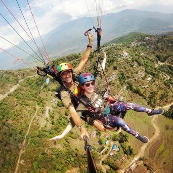 Paragliden in Pokhara