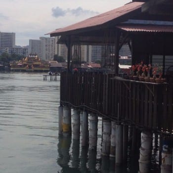 George town; huizen op water