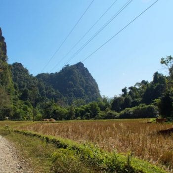 Omgeving Vang Vieng