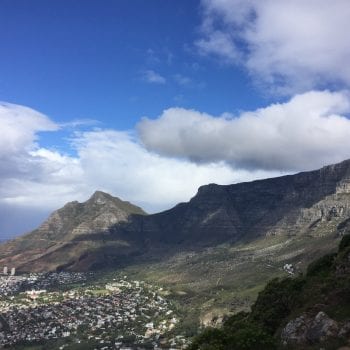 Uitzicht lions head