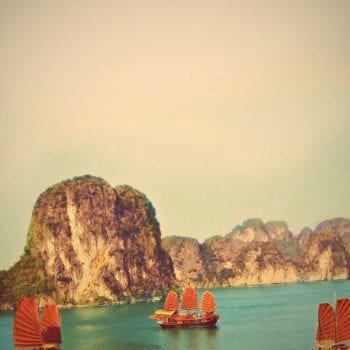 Halong Bay (met filter)
