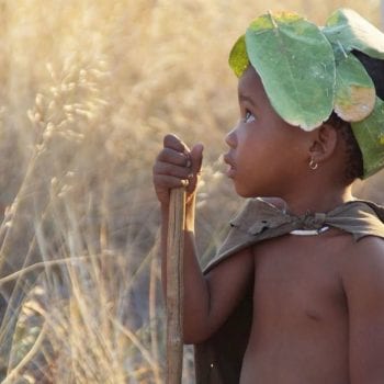 San people in Ghanzi