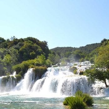Krka watervallen