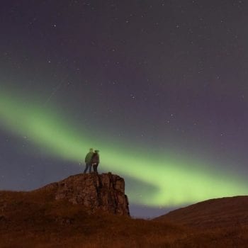 Noorder licht in IJsland