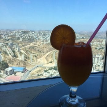Uitzicht over Ramallah
