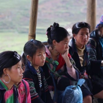 Prachtige dames in Sapa
