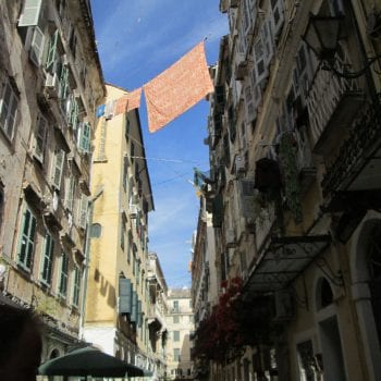 Leuke straatjes in Kerkyra