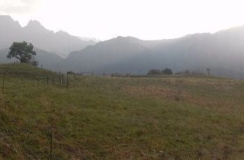 Prachtige omgeving van Drakensberg