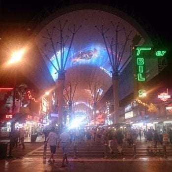 Downtown las Vegas