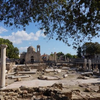 1 v an de opgravingen in Paphos