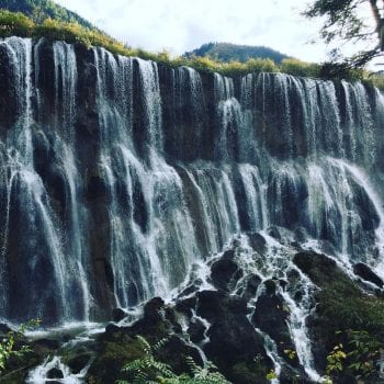 De watervallen van Jiuzhaigou