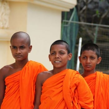Bij Golden Temple of Dambulla