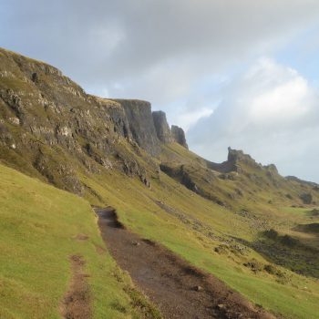 Quiraing eiland Ilse of skye