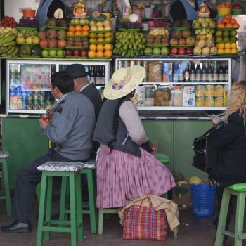 Heerlijke smoothies op de markt