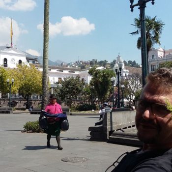 plaza central in Quito