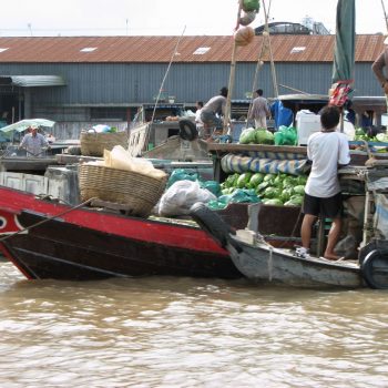 Floating market Mekong