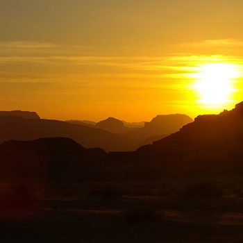 zonsondergang