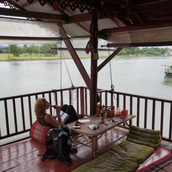 Terras bij VN Guesthouse