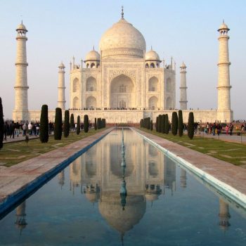 Betoverend mooi, de Taj Mahal