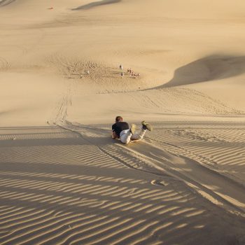 Zandduinen in Huacachina