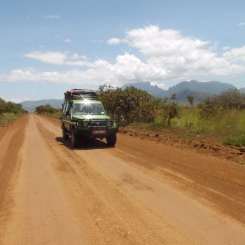 Onderweg in Uganda