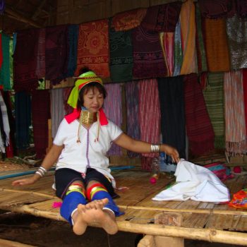 Bij de Hill tribe village