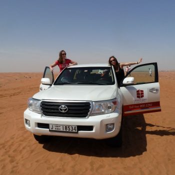 Jeepsafari in de woestijn