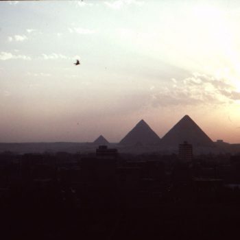 Pyramides bij Gizeh
