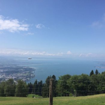 Uitzicht Bodensee vanaf de Pfänder