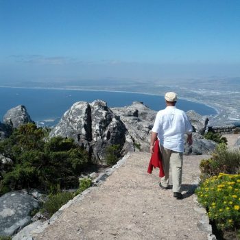 Bovenop de Tafelberg
