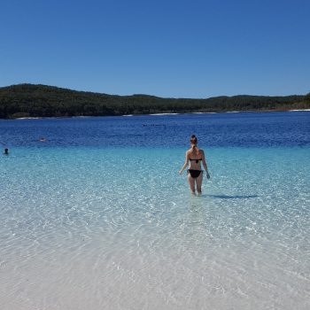 Lake McKenzie op Fraser Island
