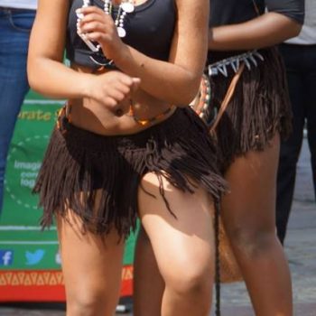 Dansers bij V&A Waterfront
