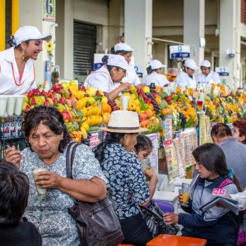 De lokale markt in Arequipa