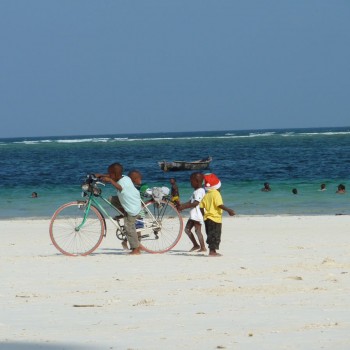 Kerst op het strand in Kenia