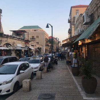 Straat nabij Jaffa