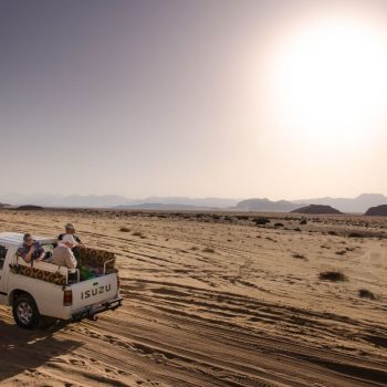 Wadi Rum woestijn