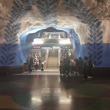 Een metrostation