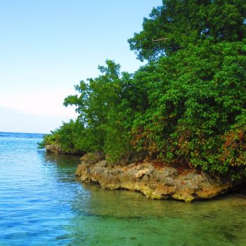 Ocho Rios klein strandje