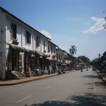 Hoofdstraat van Luang Prabang
