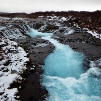 Bruarfoss Waterfall 