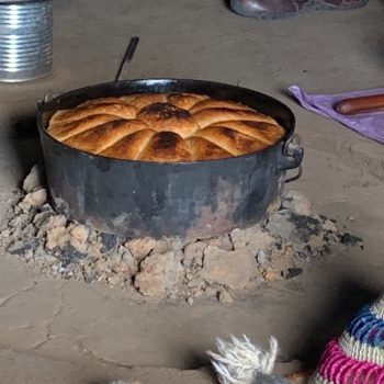 Traditioneel gebakken brood