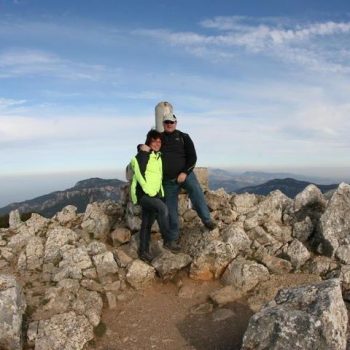 Uitzicht over west Mallorca vanaf de Galatzo!