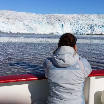 Het Russische plaatsje Pyramiden in Spitsbergen
