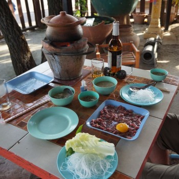 Fonduen op z'n Thais