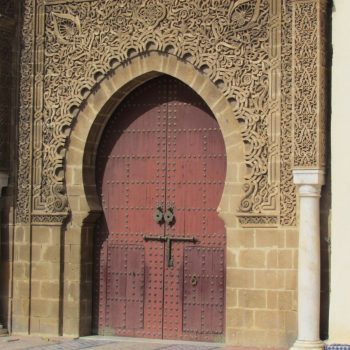 Entree mausoleum Moulay Ismael