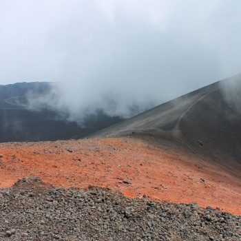 Bovenop de Etna